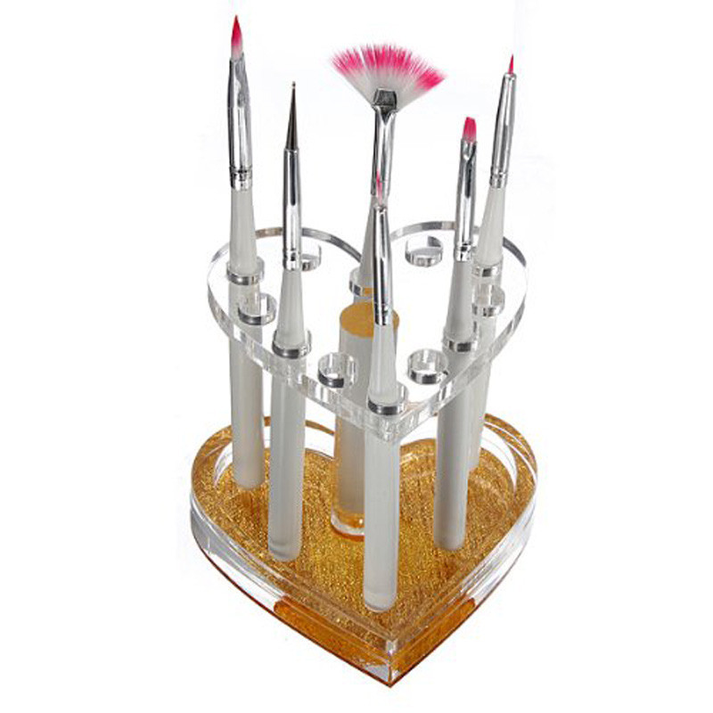 Nail Fan Brush - Коробка для хранения кистей для ногтей
