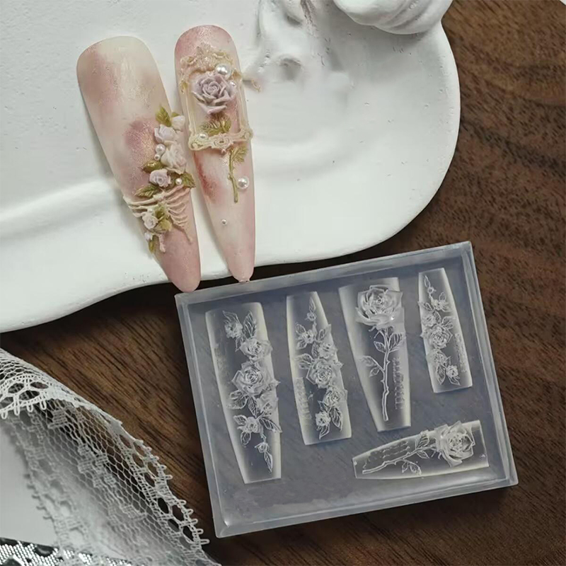 Nail Art Zone - З. Гибкие силиконовые формы для дизайна