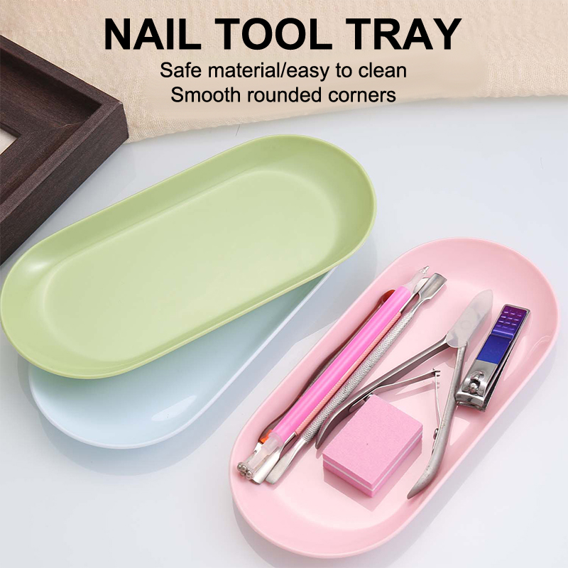 Nail Art Zone - З. Пластиковый лоток для хранения косметики,