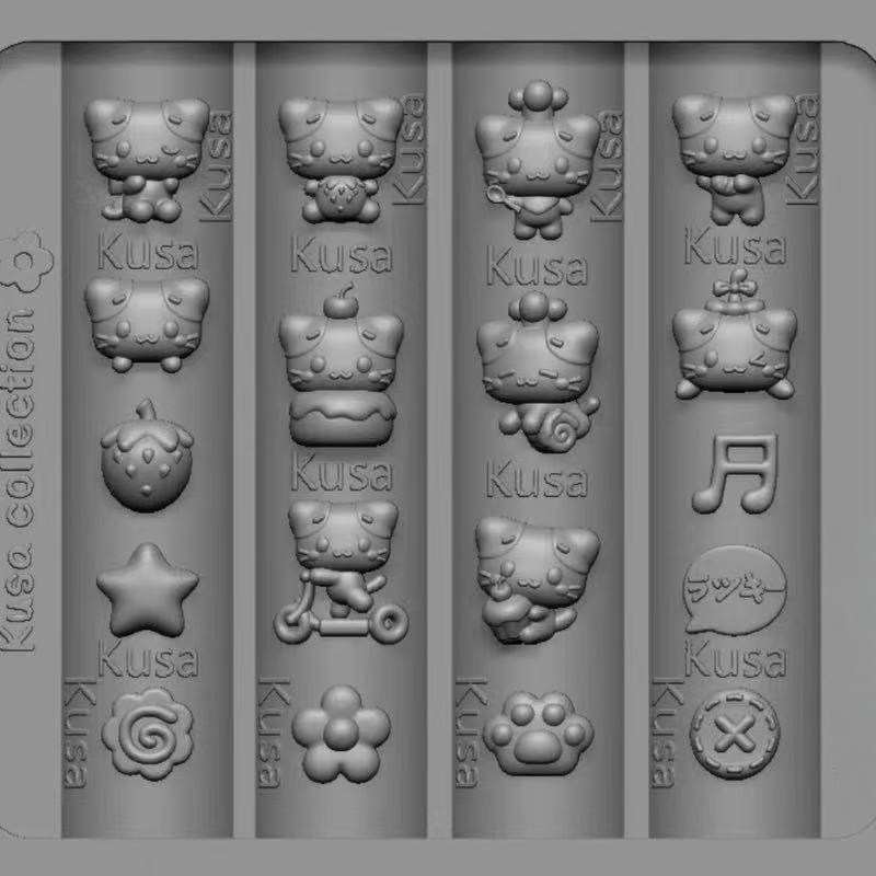 Nail Art Zone - З. 3D-формы для нейл-арта из силикона