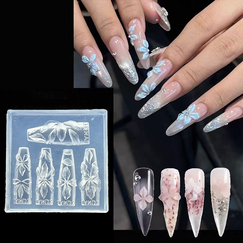 Nail Art Zone - З. Силиконовая форма для ногтей 3D