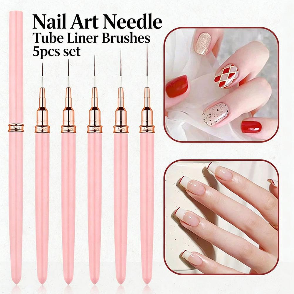 Набор из 5 кистей для нейл-арт – обзор и цена Nail Art Brush Set