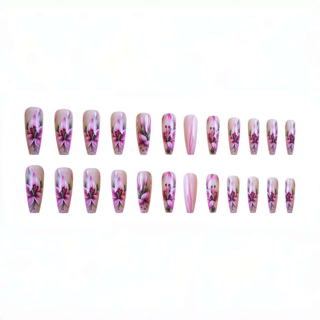 24 шт., белые французские накл – обзор и цена Nail Art Rose Gold