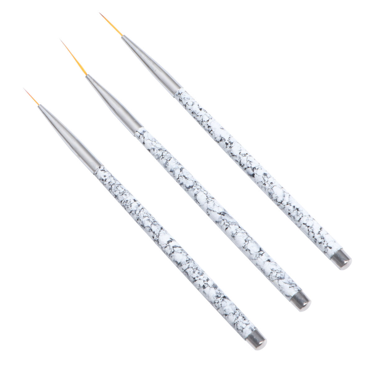 Набор из 3 кистей для нейл-арт – обзор и цена Nail Art Brush Set