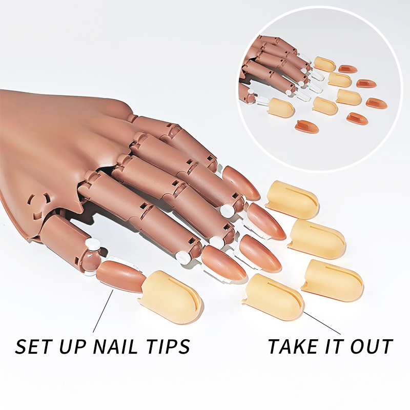 Поддельные ногти для практики, – обзор и цена Nail Art Rame
