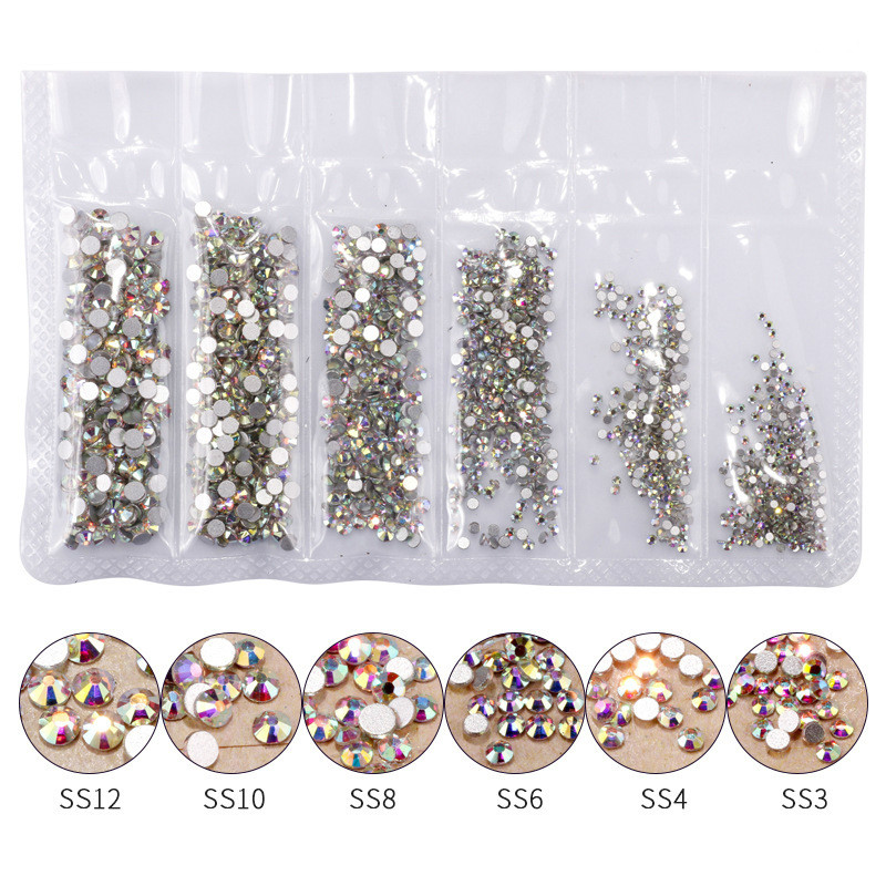 1440 шт., блестящие стразы из  – обзор и цена Nail Art Rose Gold