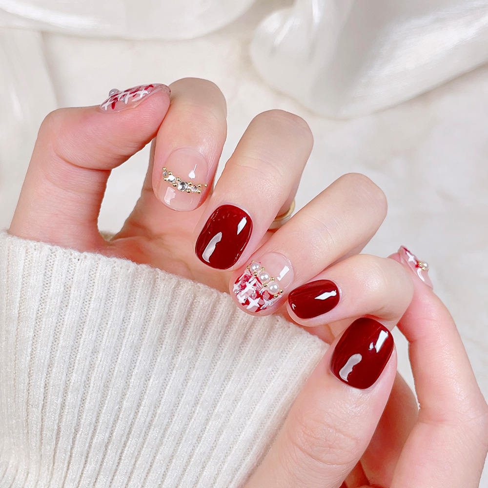 Набор из 10 коротких квадратны – обзор и цена Nail Art Elegant