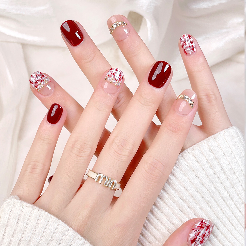 Набор из 10 коротких квадратны – обзор и цена Nail Art Elegant