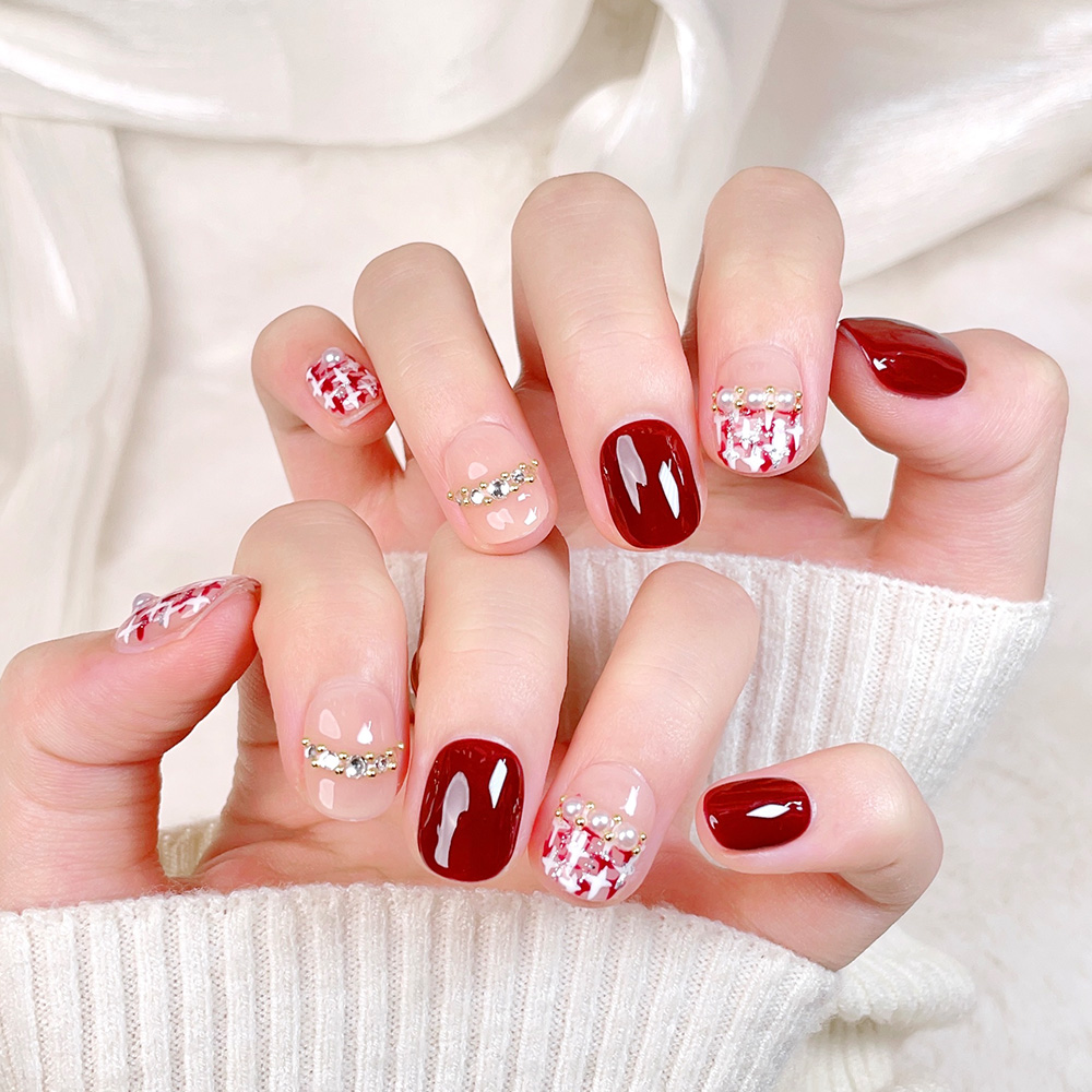 Набор из 10 коротких квадратны – обзор и цена Nail Art Elegant